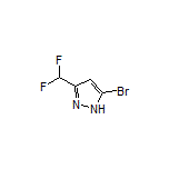 5-Bromo-3-(difluoromethyl)-1H-pyrazole