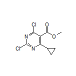 Methyl 2,4-Dichloro-6-cyclopropylpyrimidine-5-carboxylate