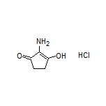 2-Amino-3-hydroxycyclopent-2-enone Hydrochloride