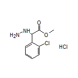 Methyl 2-(2-Chlorophenyl)-2-hydrazinylacetate Hydrochloride