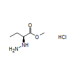 Methyl (S)-2-Hydrazinylbutanoate Hydrochloride