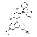 3,6-Di-tert-butyl-9-[2,4-dibromo-5-(9H-carbazol-9-yl)phenyl]-9H-carbazole