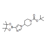 1-(N-Boc-piperidin-4-yl)imidazole-4-boronic Acid Pinacol Ester