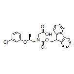 (S)-2-[Fmoc-[2-(3-chlorophenoxy)propyl]amino]acetic Acid