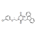 (R)-2-[Fmoc-[2-(3-chlorophenoxy)propyl]amino]acetic Acid