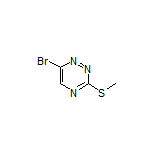 6-Bromo-3-(methylthio)-1,2,4-triazine