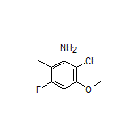 2-Chloro-5-fluoro-3-methoxy-6-methylaniline