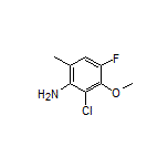 2-Chloro-4-fluoro-3-methoxy-6-methylaniline