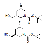 (trans-1-Boc-5-fluoro-3-piperidyl)methanol