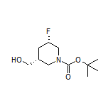 [(3R,5S)-1-Boc-5-fluoro-3-piperidyl]methanol