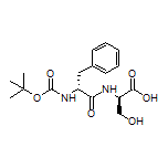 (R)-2-[(R)-2-(Boc-amino)-3-phenylpropanamido]-3-hydroxypropanoic Acid