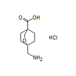 1-(Aminomethyl)-2-oxabicyclo[2.2.2]octane-4-carboxylic Acid Hydrochloride