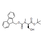 tert-Butyl (R)-2-[Fmoc-(methyl)amino]-3-hydroxypropanoate