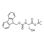 tert-Butyl (S)-2-[Fmoc-(methyl)amino]-3-hydroxypropanoate