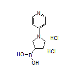 1-(4-Pyridyl)pyrrolidine-3-boronic Acid Dihydrochloride
