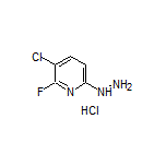 3-Chloro-2-fluoro-6-hydrazinylpyridine Hydrochloride