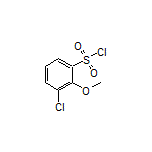 3-Chloro-2-methoxy-1-benzenesulfonyl Chloride
