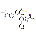 (R)-5-[3-(3-Methyl-2-oxoimidazolidin-1-yl)-1-piperidyl]-3-[[4-(4-piperidyl)phenyl]amino]pyrazine-2-carboxamide Trifluoroacetate