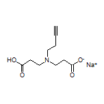Sodium 3-[3-Butyn-1-yl(2-carboxyethyl)amino]propanoate