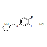 2-[(3,4-Difluorophenoxy)methyl]pyrrolidine Hydrochloride