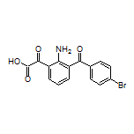 2-[2-Amino-3-(4-bromobenzoyl)phenyl]-2-oxoacetic Acid