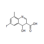 4-Hydroxy-6-iodo-8-methyl-3,4-dihydroquinoline-3-carboxylic Acid