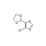 4-Chloro-5-(1,3-dioxolan-2-yl)thiazole