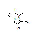 Methyl 1-(4-Chloro-3-cyano-1H-pyrazol-1-yl)cyclopropane-1-carboxylate