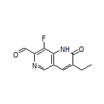 3-Ethyl-8-fluoro-2-oxo-1,2-dihydro-1,6-naphthyridine-7-carbaldehyde