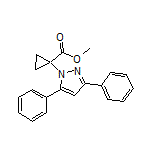 Methyl 1-(3,5-Diphenyl-1H-pyrazol-1-yl)cyclopropane-1-carboxylate