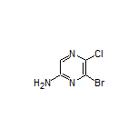 6-Bromo-5-chloropyrazin-2-amine