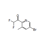 1-(5-Bromo-3-methyl-2-pyridyl)-2,2-difluoroethanone