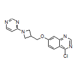 4-Chloro-7-[[1-(pyrimidin-4-yl)azetidin-3-yl]methoxy]quinazoline