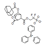 Triphenylsulfonium 2-[[6-[(Adamantane-1-carbonyl)oxy]-2-oxohexahydro-2H-3,5-methanocyclopenta[b]furan-7-carbonyl]oxy]-1,1-difluoroethanesulfonate