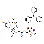 Triphenylsulfonium 1,1-Difluoro-2-[[2-oxo-6-[(2,3,5-triiodobenzoyl)oxy]hexahydro-2H-3,5-methanocyclopenta[b]furan-7-carbonyl]oxy]ethanesulfonate