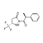 (S)-2-[(S)-2-Phenylpropanoyl]-5-(trifluoromethyl)pyrazolidin-3-one