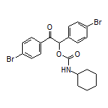 1,2-Bis(4-bromophenyl)-2-oxoethyl Cyclohexylcarbamate