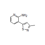 3-(3-Methyl-5-isothiazolyl)pyridin-2-amine