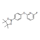 4-[(6-Fluoro-2-pyridyl)oxy]phenylboronic Acid Pinacol Ester