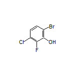 6-Bromo-3-chloro-2-fluorophenol