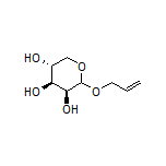 (3S,4S,5R)-2-(Allyloxy)tetrahydro-2H-pyran-3,4,5-triol