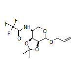 N-[(3aS,7S,7aS)-4-(Allyloxy)-2,2-dimethyltetrahydro-3aH-[1,3]dioxolo[4,5-c]pyran-7-yl]-2,2,2-trifluoroacetamide