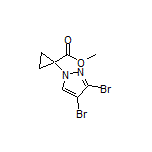 Methyl 1-(3,4-Dibromo-1H-pyrazol-1-yl)cyclopropane-1-carboxylate