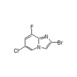 2-Bromo-6-chloro-8-fluoroimidazo[1,2-a]pyridine