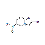 2-Bromo-8-methyl-6-nitroimidazo[1,2-a]pyridine