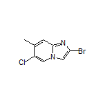 2-Bromo-6-chloro-7-methylimidazo[1,2-a]pyridine