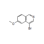 4-Bromo-6-methoxyisoquinoline