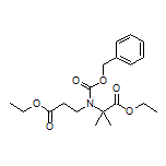Ethyl 2-[Cbz(3-ethoxy-3-oxopropyl)amino]-2-methylpropanoate
