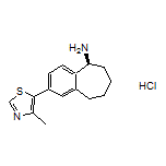 (S)-2-(4-Methyl-5-thiazolyl)-6,7,8,9-tetrahydro-5H-benzo[7]annulen-5-amine Hydrochloride
