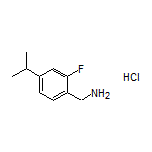 2-Fluoro-4-isopropylbenzylamine Hydrochloride